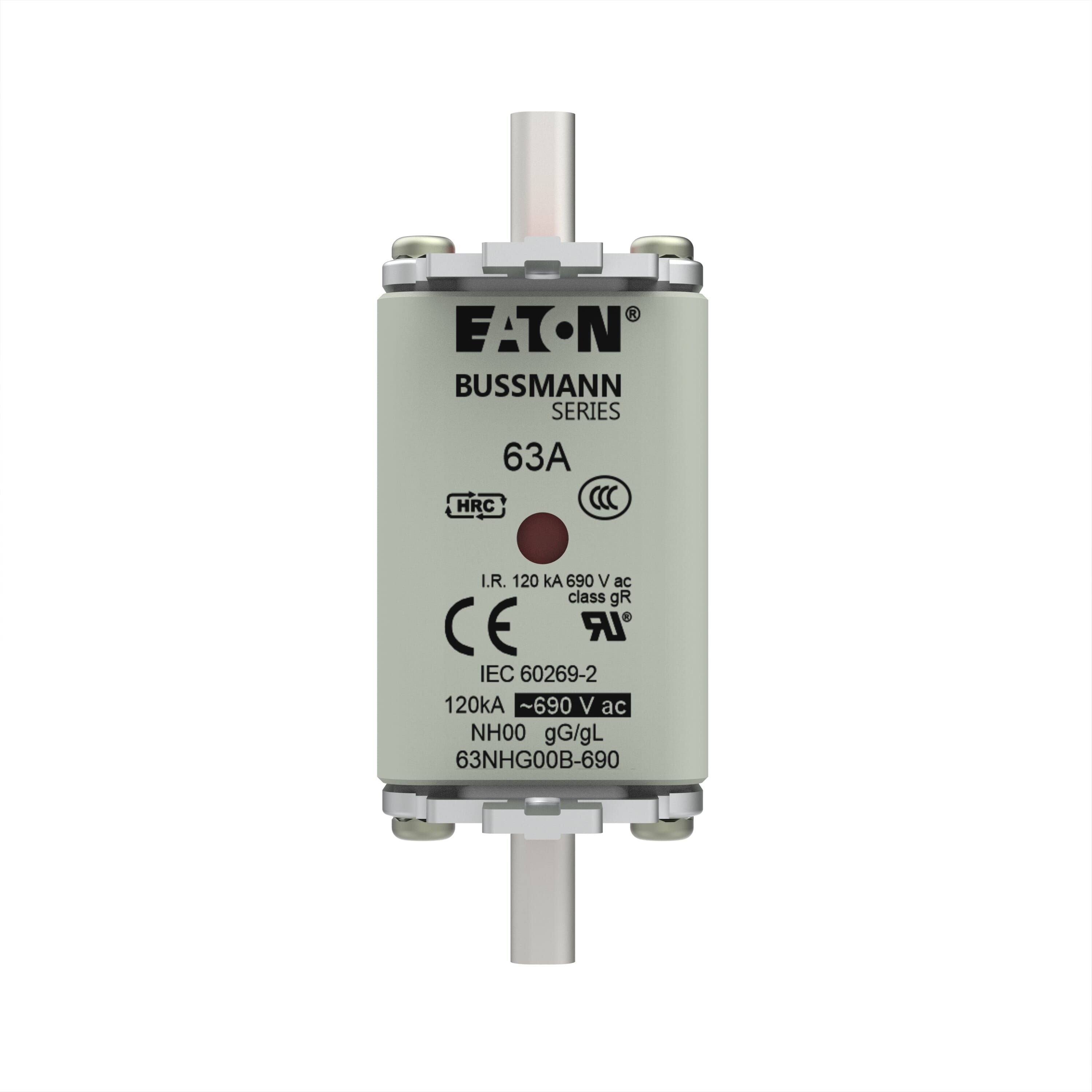 63NHG00B-690 | Eaton Bussmann series low voltage NH Fuse | Eaton