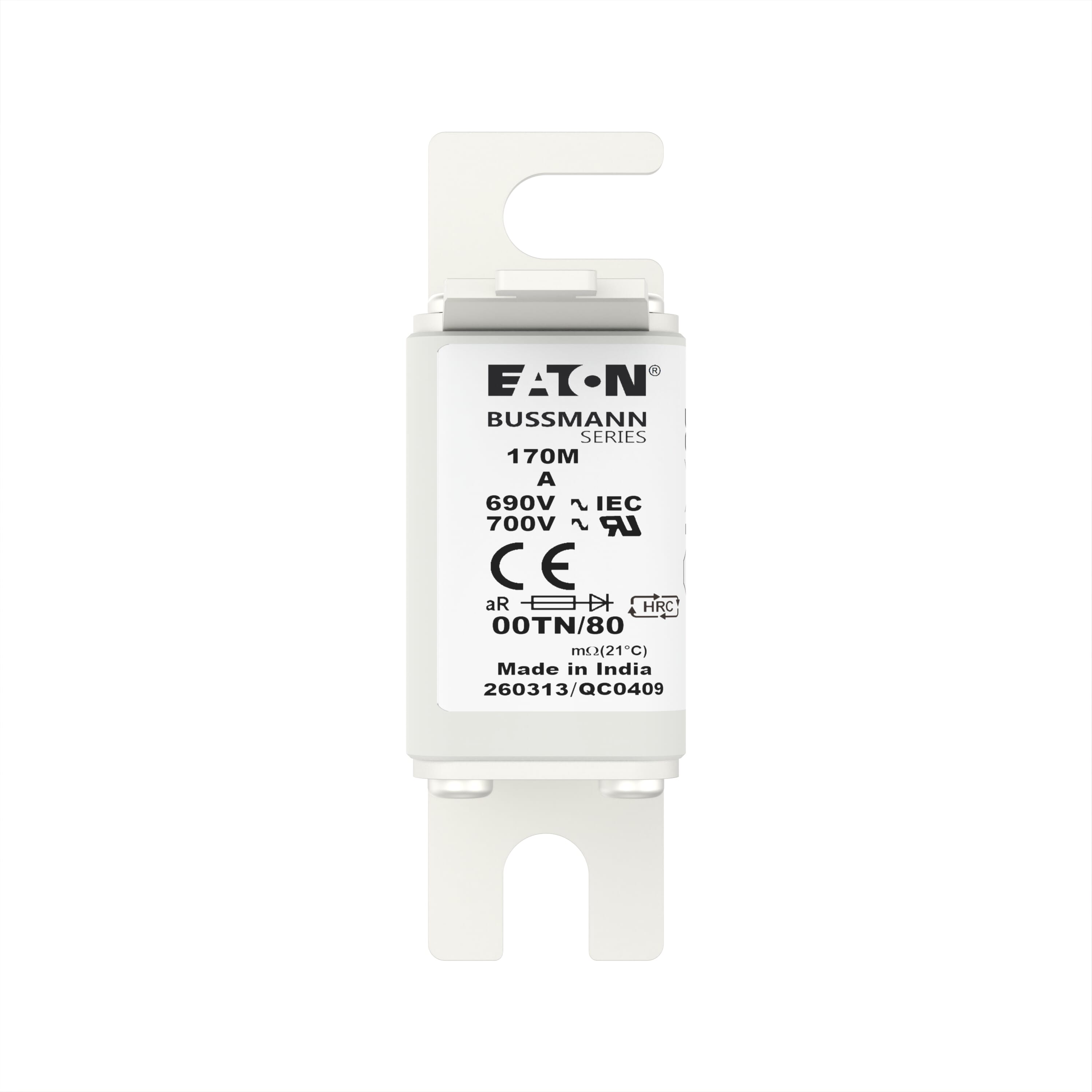170M2667 | Eaton Bussmann series high speed square body fuse | Eaton