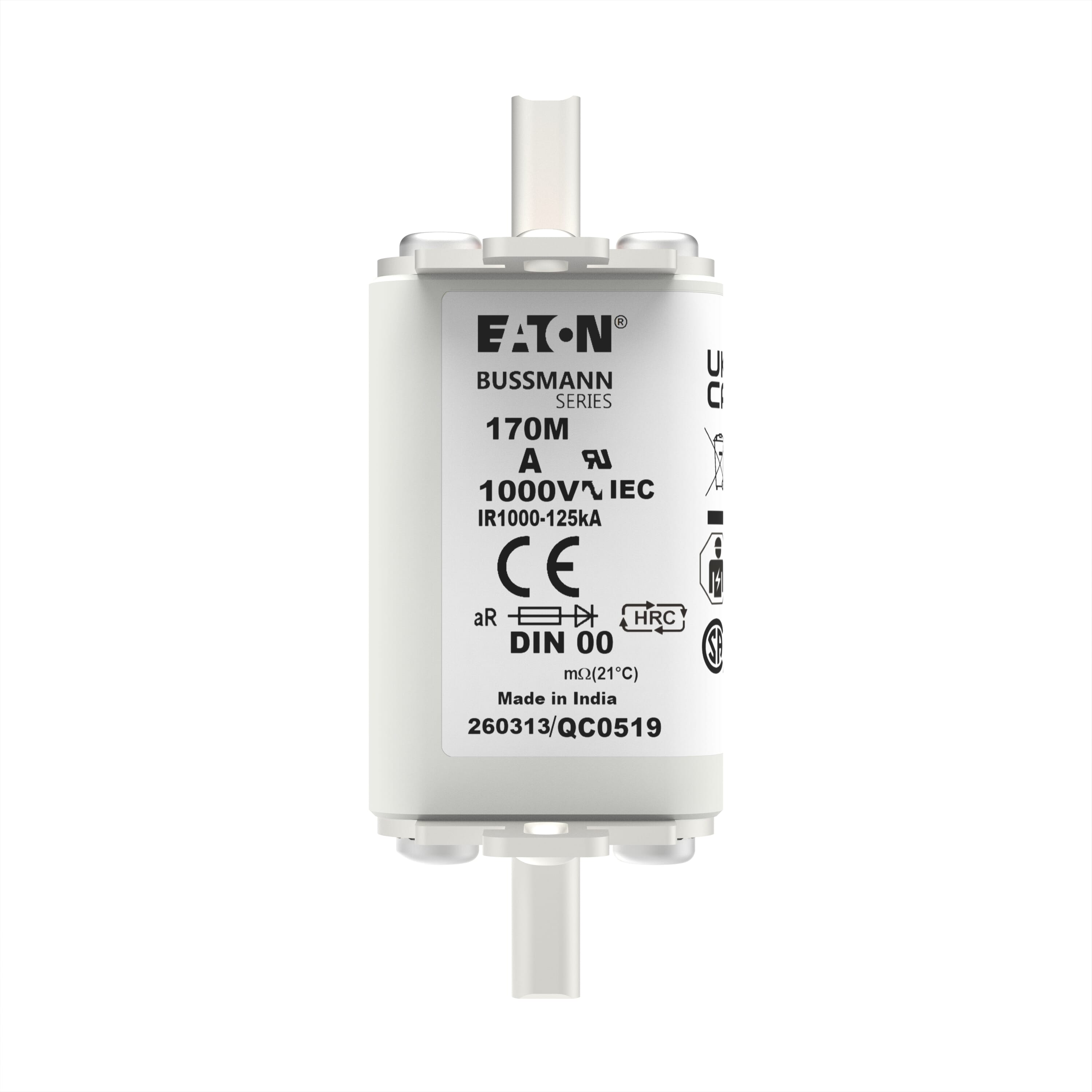 170M2673 | Eaton Bussmann series high speed square body fuse | Eaton