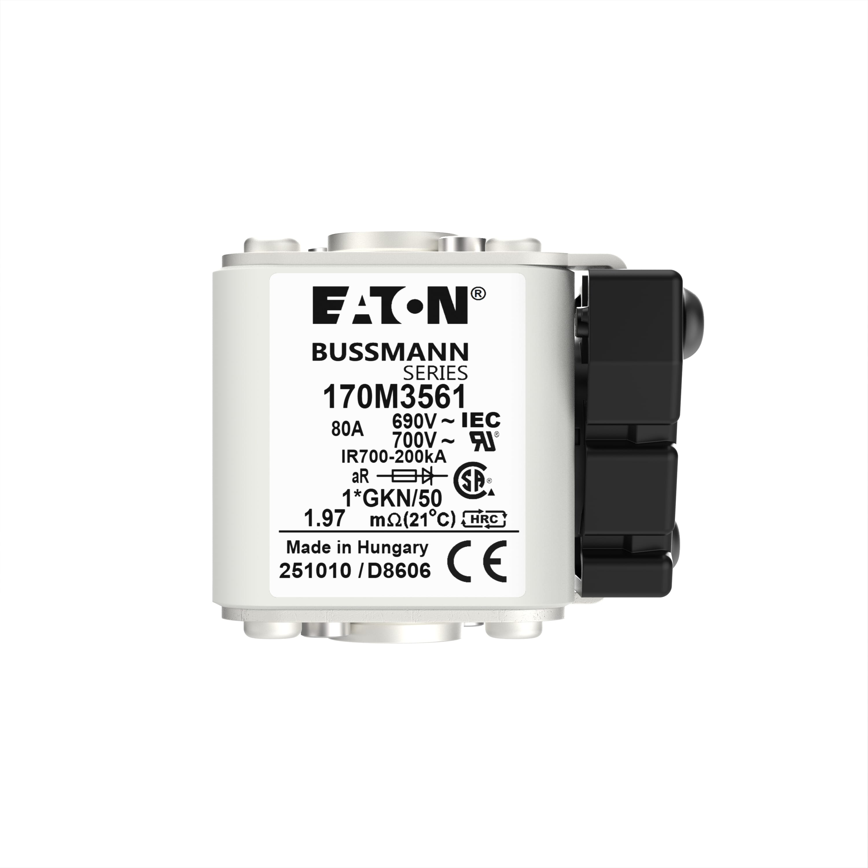 パーシモン1W3W 170M3809D | Eaton Bussmann series high speed square 