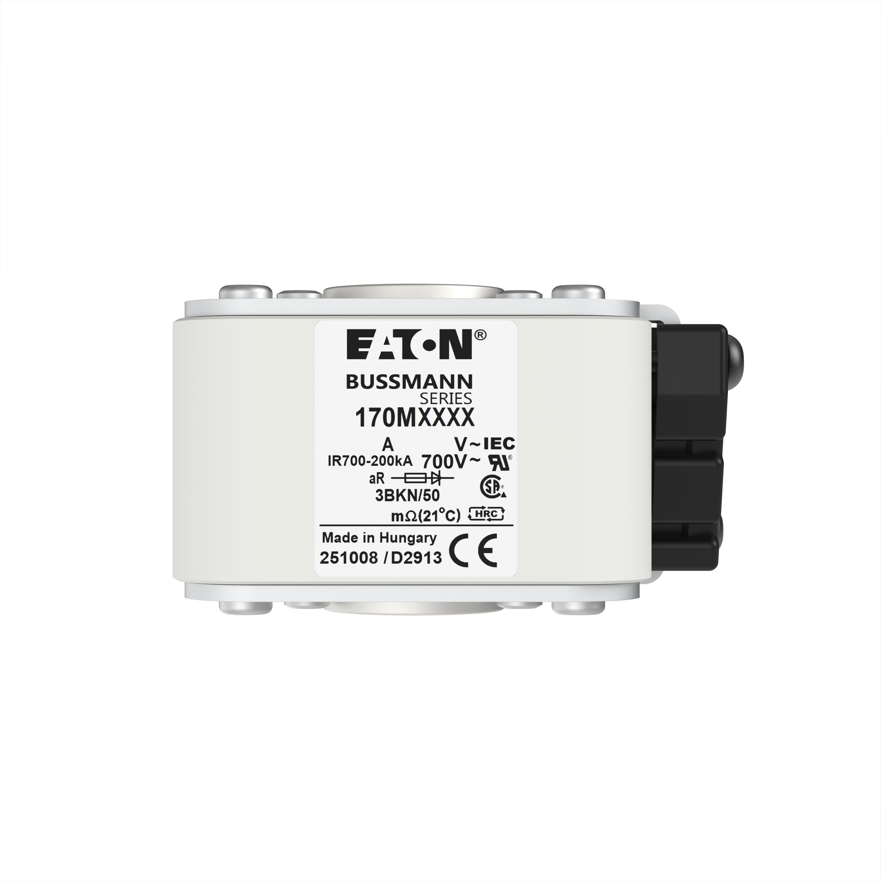 170M6464 | Eaton Bussmann series high speed square body fuse | Eaton