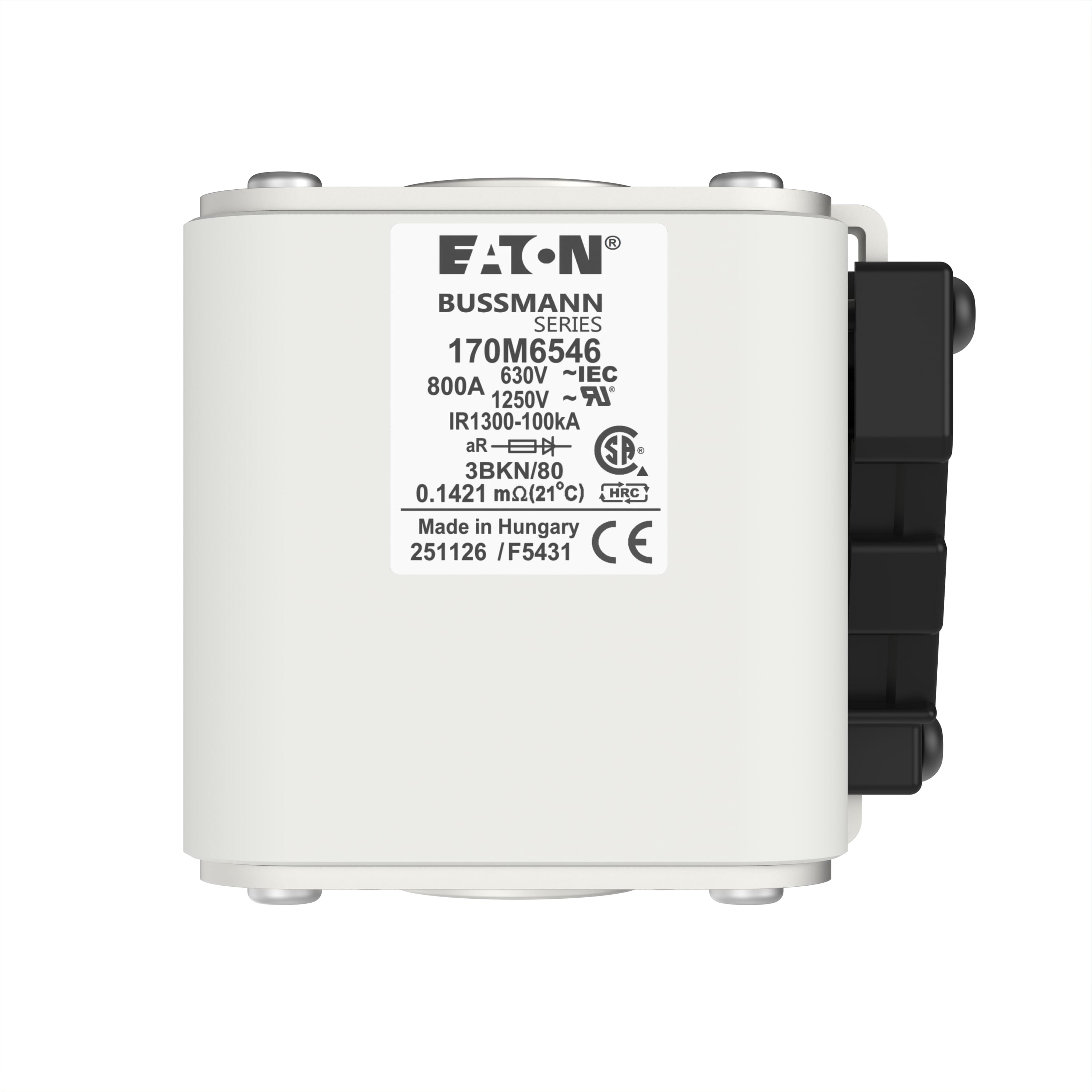 170M6546 | Eaton Bussmann series high speed square body fuse | Eaton
