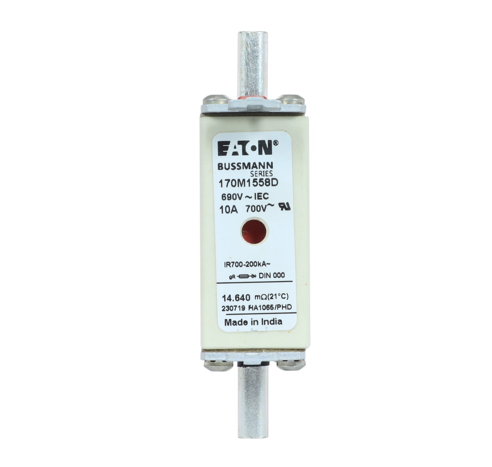 170M1558D | Eaton Bussmann series high speed square body fuse | Eaton