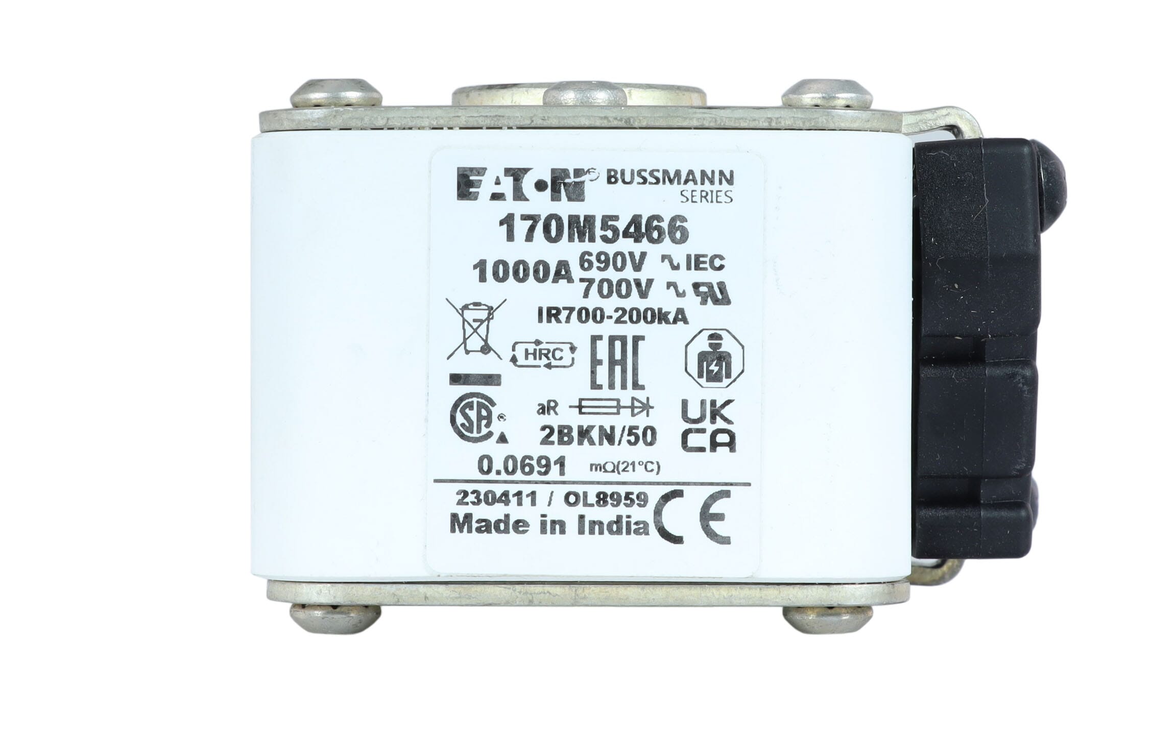 170M5466 | Eaton Bussmann series high speed square body fuse | Eaton
