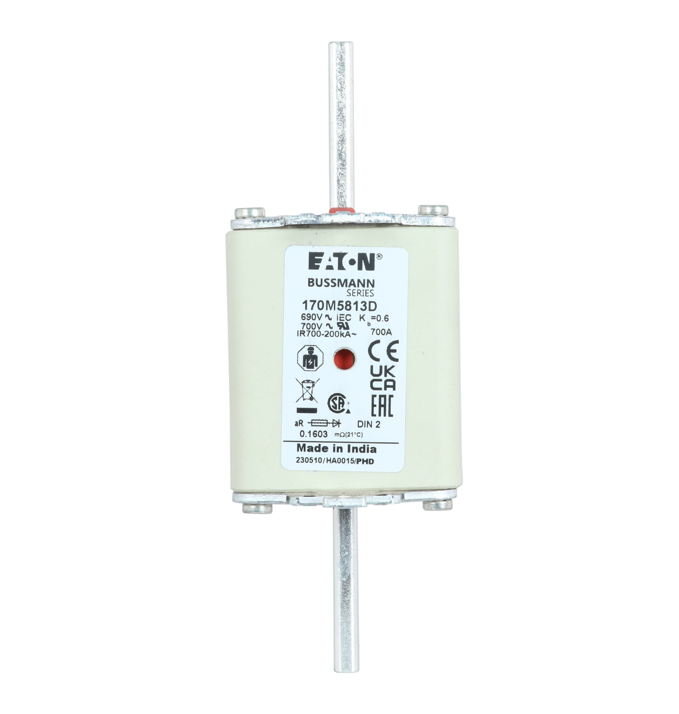 170M5813D | Eaton Bussmann series high speed square body fuse | Eaton 170M5813D | Eaton Bussmann series high speed square body fuse | Eaton