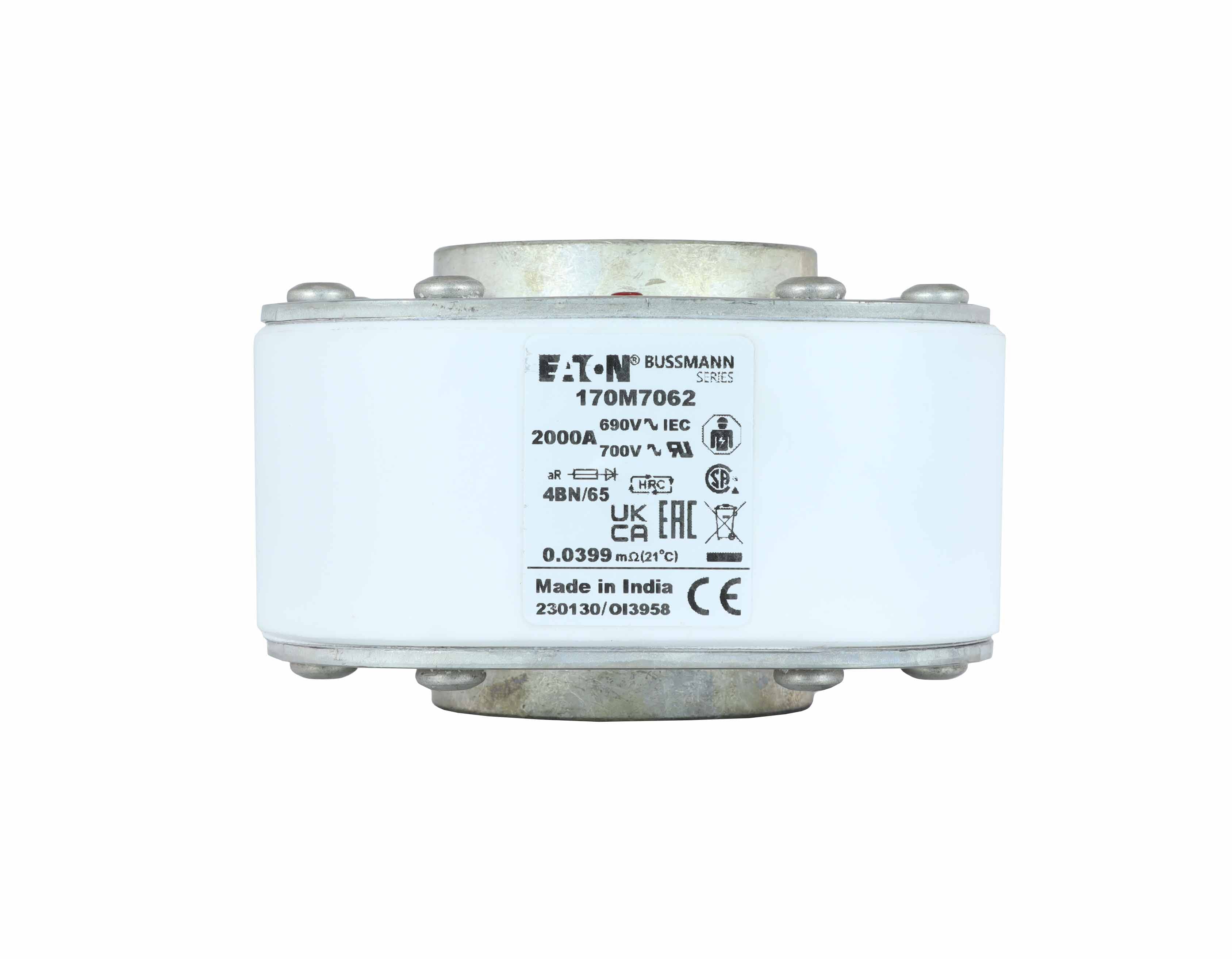 ヒルマン 170M7062 | Eaton Bussmann series high speed square body fuse | Eaton